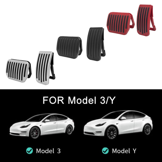 For Tesla Model 3 / Y Snap-on Car Accelerator Brake Pedal (Black) - Foot Pedal by buy2fix | Online Shopping UK | buy2fix