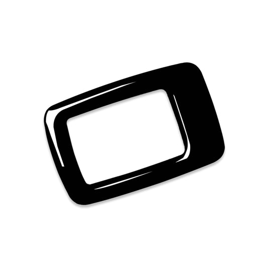 Car Right Drive Window Lift Panel + Start Button Decorative Sticker for BMW X5 E70 2008-2013 / X6 E71 2009-2014(Black) - Car Interior Mouldings by buy2fix | Online Shopping UK | buy2fix