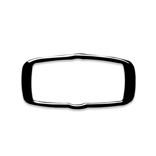 Car Headlight Switch Frame Decorative Sticker for BMW 2008-2013 X5 E70 / X6 E71 / 5 Series E60 2008-2010, Left and Right Drive Universal(Black) - Car Interior Mouldings by buy2fix | Online Shopping UK | buy2fix