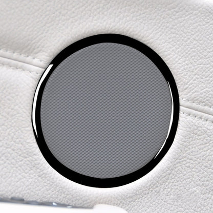 4pcs / Set Car Door Horn Ring Decorative Sticker for BMW X5 E70 2008-2013 / X6 E71 2009-2014, Left and Right Drive Universal(Black) - Car Interior Mouldings by buy2fix | Online Shopping UK | buy2fix