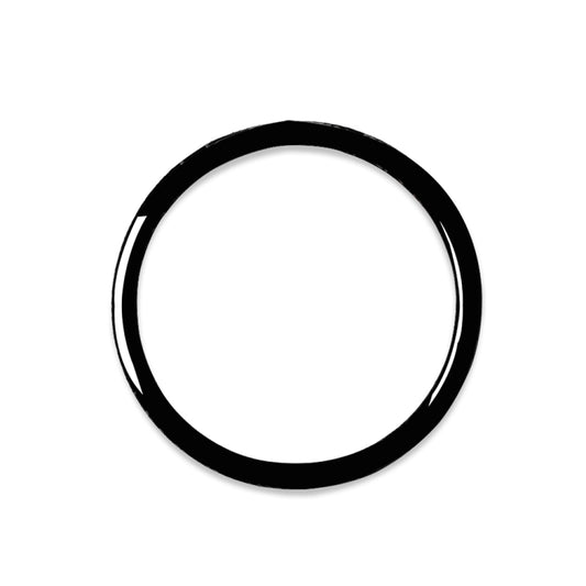 6pcs / Set Car Door Horn Ring Decorative Sticker for BMW X5 E70 2008-2013 / X6 E71 2009-2014, Left and Right Drive Universal(Black) - Car Interior Mouldings by buy2fix | Online Shopping UK | buy2fix