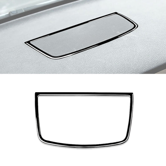 Car Dashboard Horn Frame Decorative Sticker for BMW X5 E70 / X6 E71 2008-2013, Left and Right Drive Universal(Black) - Car Interior Mouldings by buy2fix | Online Shopping UK | buy2fix