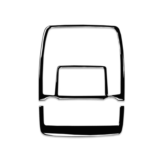 Car Reading Light Panel Decorative Sticker for BMW X5 E70 / X6 E71 2008-2013, Left and Right Drive Universal(Black) - Car Interior Mouldings by buy2fix | Online Shopping UK | buy2fix