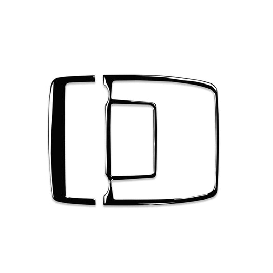 Car Reading Light Panel Decorative Sticker for BMW X5 E70 / X6 E71 2008-2013, Left and Right Drive Universal(Black) - Car Interior Mouldings by buy2fix | Online Shopping UK | buy2fix