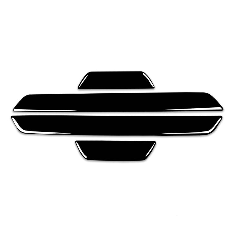 Car Door-step Decorative Sticker for BMW X5 E70 2008-2013 / X6 E71 2009-2014,  Left and Right Drive Universal (Black) - Car Interior Mouldings by buy2fix | Online Shopping UK | buy2fix
