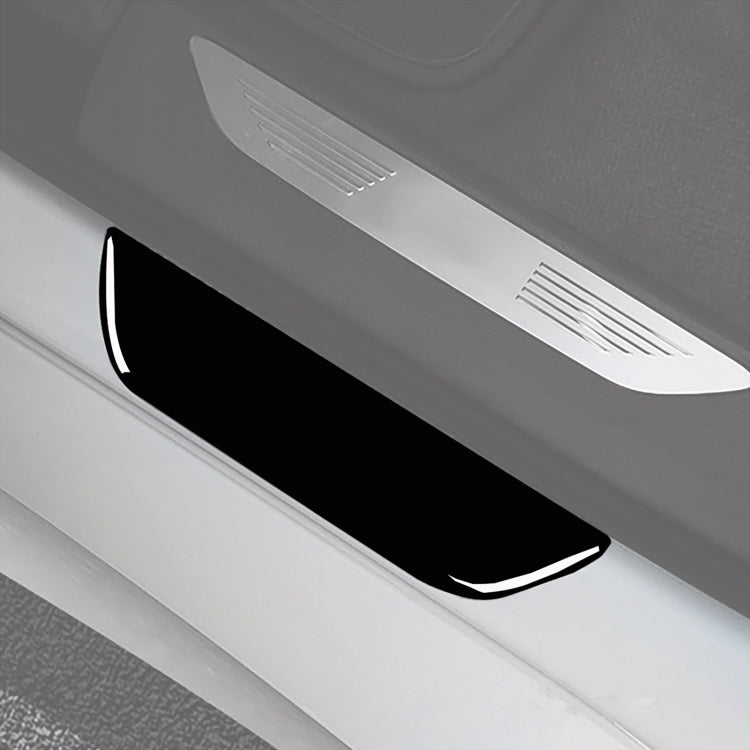 Car Door-step Decorative Sticker for BMW X5 E70 2008-2013 / X6 E71 2009-2014,  Left and Right Drive Universal (Black) - Car Interior Mouldings by buy2fix | Online Shopping UK | buy2fix
