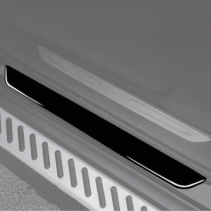 Car Door-step Decorative Sticker for BMW X5 E70 2008-2013 / X6 E71 2009-2014,  Left and Right Drive Universal (Black) - Car Interior Mouldings by buy2fix | Online Shopping UK | buy2fix