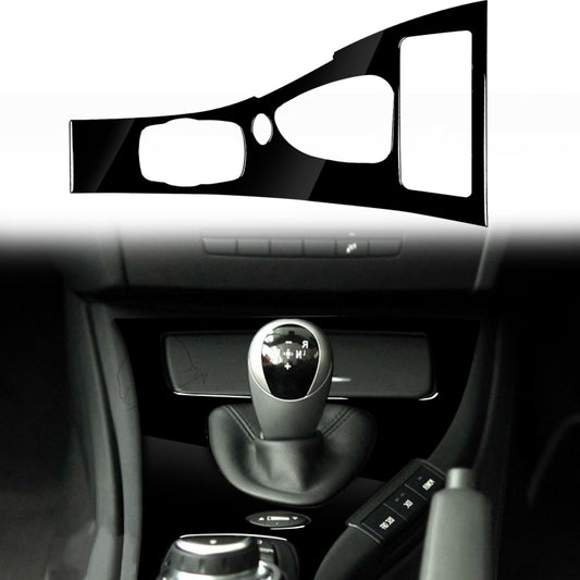 Car Right Drive Gear Panel Decorative Sticker for BMW M3 07-13 E92(Black) - Car Interior Mouldings by buy2fix | Online Shopping UK | buy2fix