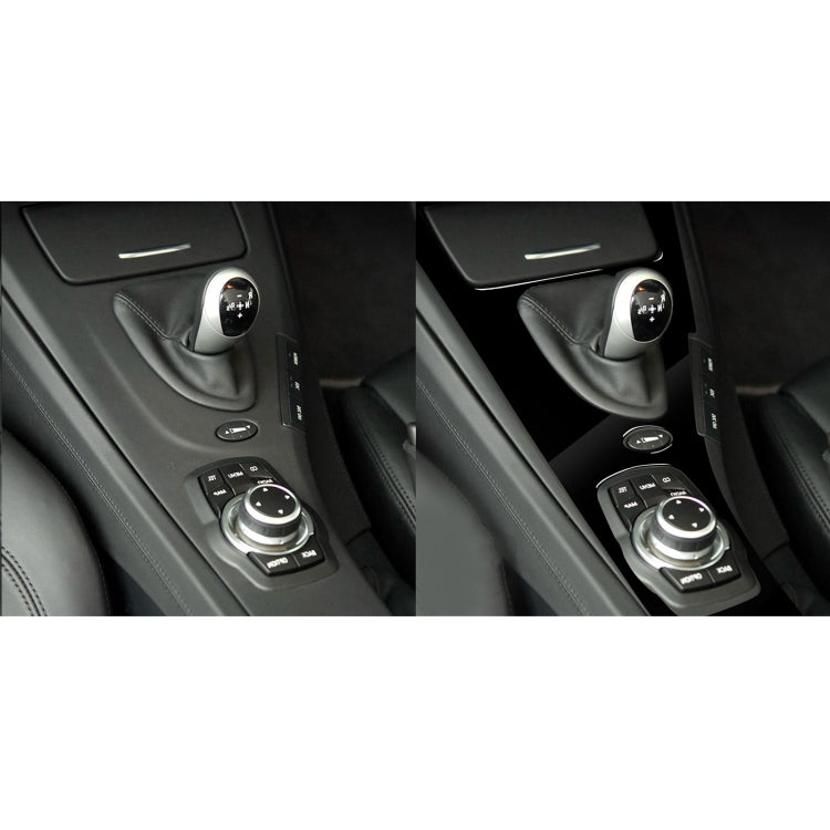 Car Right Drive Gear Panel Decorative Sticker for BMW M3 07-13 E92(Black) - Car Interior Mouldings by buy2fix | Online Shopping UK | buy2fix