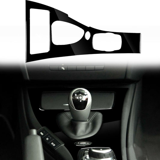 Car Left Drive Gear Panel Decorative Sticker for BMW M3 07-13 E92(Black) - Car Interior Mouldings by buy2fix | Online Shopping UK | buy2fix