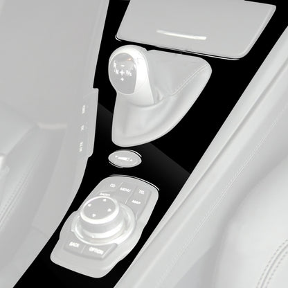 Car Left Drive Gear Panel Decorative Sticker for BMW M3 07-13 E92(Black) - Car Interior Mouldings by buy2fix | Online Shopping UK | buy2fix