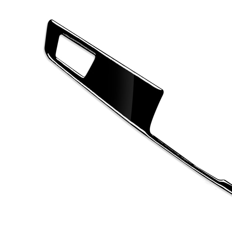Car Right Drive Gear Panel Single Key Decorative Sticker for BMW Series 5 F10 2011-2017(Black) - Car Interior Mouldings by buy2fix | Online Shopping UK | buy2fix