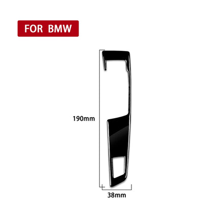 Car Left Drive Gear Panel Single Key Decorative Sticker for BMW Series 5 F10 2011-2017(Black) - Car Interior Mouldings by buy2fix | Online Shopping UK | buy2fix