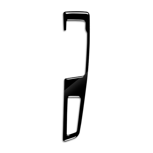 Car Right Drive Gear Panel Double Key Decorative Sticker for BMW Series 5 F10 2011-2017(Black) - Car Interior Mouldings by buy2fix | Online Shopping UK | buy2fix
