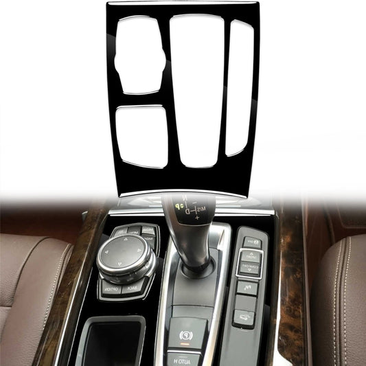Car Right Drive Gear Panel Decorative Sticker for BMW X5 / X6 F15 F16 2014-2017(Black) - Car Interior Mouldings by buy2fix | Online Shopping UK | buy2fix