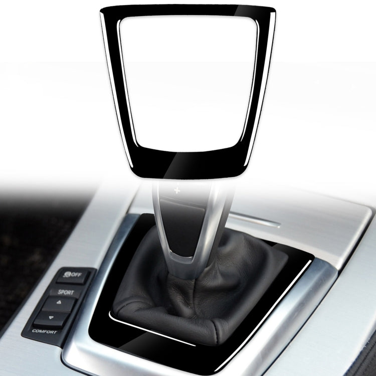 Car Gear Panel Decorative Sticker for BMW Z4 2009-2015, Left and Right Drive Universal(Black) - Car Interior Mouldings by buy2fix | Online Shopping UK | buy2fix