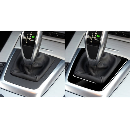 Car Gear Panel Decorative Sticker for BMW Z4 2009-2015, Left and Right Drive Universal(Black) - Car Interior Mouldings by buy2fix | Online Shopping UK | buy2fix