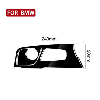 Car Left Drive Gear Panel Decorative Sticker for BMW Series 5 G38 528Li / 530Li / 540Li 2018(Black) - Car Interior Mouldings by buy2fix | Online Shopping UK | buy2fix