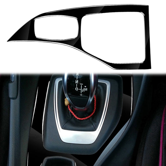 Car Right Drive Gear Panel Outer Frame Decorative Sticker for BMW X1 E84 2011-2015(Black) - Car Interior Mouldings by buy2fix | Online Shopping UK | buy2fix