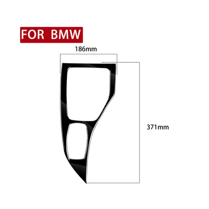 Car Right Drive Gear Panel Outer Frame Decorative Sticker for BMW X1 E84 2011-2015(Black) - Car Interior Mouldings by buy2fix | Online Shopping UK | buy2fix