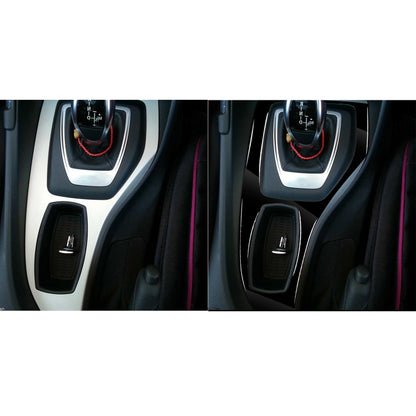 Car Right Drive Gear Panel Outer Frame Decorative Sticker for BMW X1 E84 2011-2015(Black) - Car Interior Mouldings by buy2fix | Online Shopping UK | buy2fix
