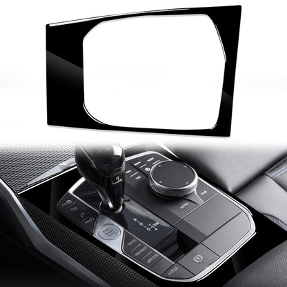 Car Left Drive Gear Panel Decorative Sticker for BMW Series 3 G20 G28 325Li 330d 335 2019-2020(Black) - Car Interior Mouldings by buy2fix | Online Shopping UK | buy2fix
