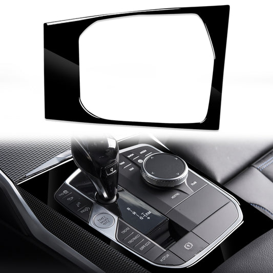 Car Left Drive Gear Panel Decorative Sticker for BMW Series 3 G20 G28 325Li 330d 335 2019-2020(Black) - Car Interior Mouldings by buy2fix | Online Shopping UK | buy2fix