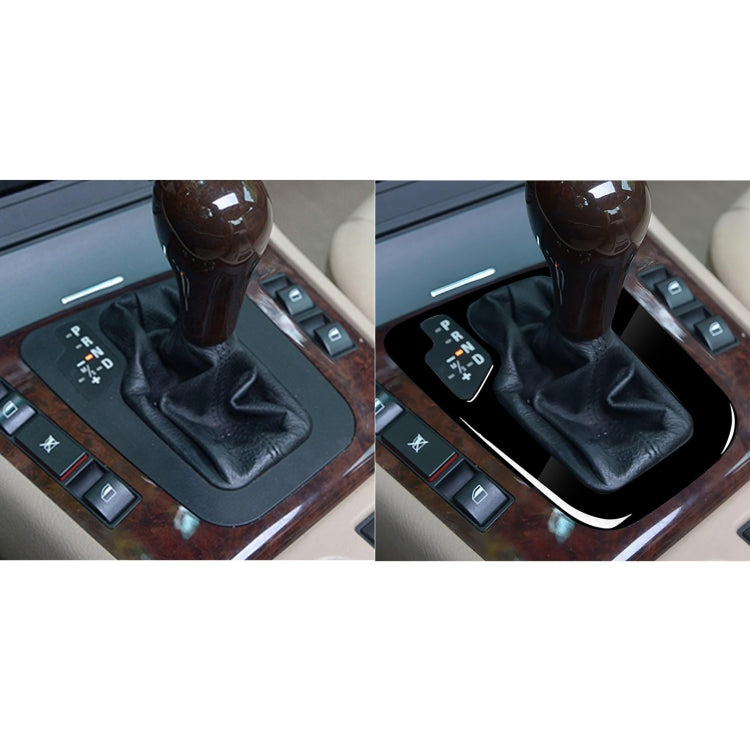 Car Left Drive Gear Panel Frame Decorative Sticker for BMW Series 3 E46 1998-2005(Black) - Car Interior Mouldings by buy2fix | Online Shopping UK | buy2fix