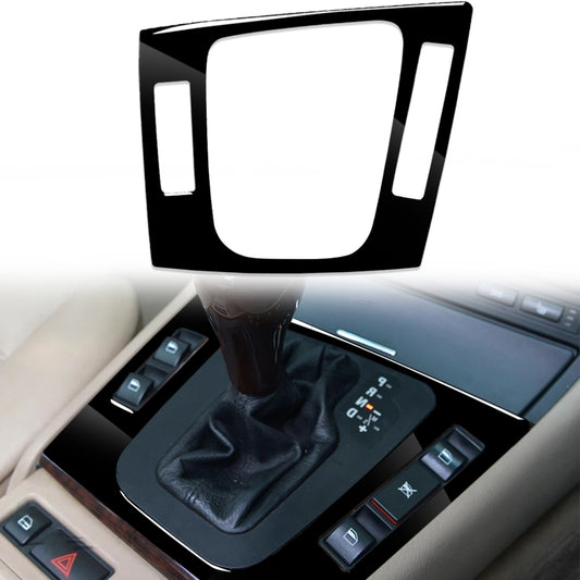 Car Right Drive Central Control Panel Decorative Sticker for BMW Series 3 E46 1998-2005(Black) - Car Interior Mouldings by buy2fix | Online Shopping UK | buy2fix