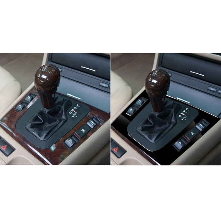 Car Right Drive Central Control Panel Decorative Sticker for BMW Series 3 E46 1998-2005(Black) - Car Interior Mouldings by buy2fix | Online Shopping UK | buy2fix