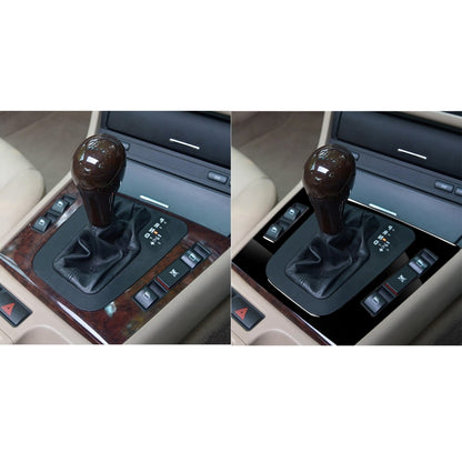 Car Right Drive Central Control Panel Decorative Sticker for BMW Series 3 E46 1998-2005(Black) - Car Interior Mouldings by buy2fix | Online Shopping UK | buy2fix