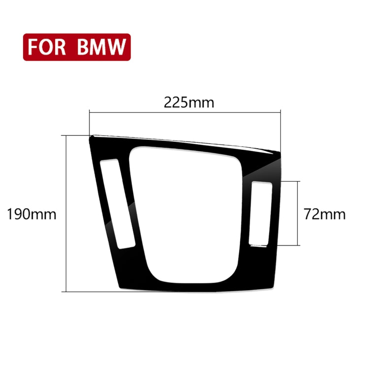 Car Left Drive Central Control Panel Decorative Sticker for BMW Series 3 E46 1998-2005(Black) - Car Interior Mouldings by buy2fix | Online Shopping UK | buy2fix