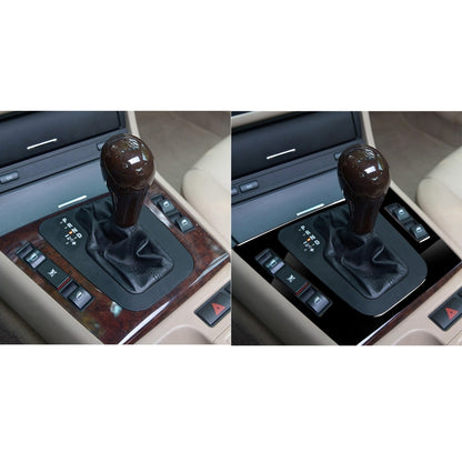 Car Left Drive Central Control Panel Decorative Sticker for BMW Series 3 E46 1998-2005(Black) - Car Interior Mouldings by buy2fix | Online Shopping UK | buy2fix