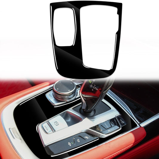 Car Right Drive Gear Panel Decorative Sticker for BMW Series 7 G11 G12 2016-(Black) - Car Interior Mouldings by buy2fix | Online Shopping UK | buy2fix