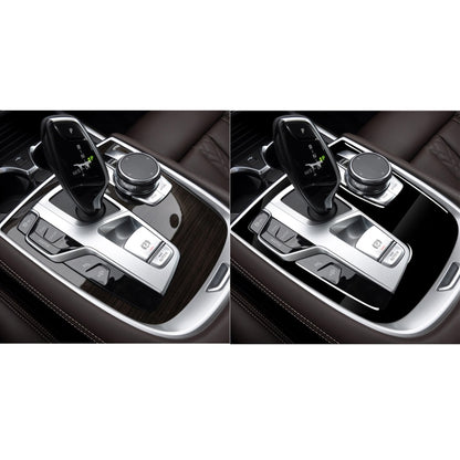 Car Left Drive Gear Panel Decorative Sticker for BMW Series 7 G11 G12 2016-(Black) - Car Interior Mouldings by buy2fix | Online Shopping UK | buy2fix