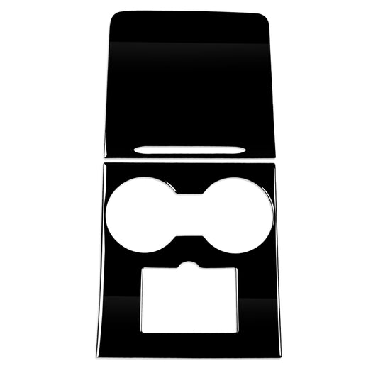 For Tesla Model 3 1106 Car Central Control Panel Decorative Sticker, Left and Right Drive Universal(Black) - Car Interior Mouldings by buy2fix | Online Shopping UK | buy2fix