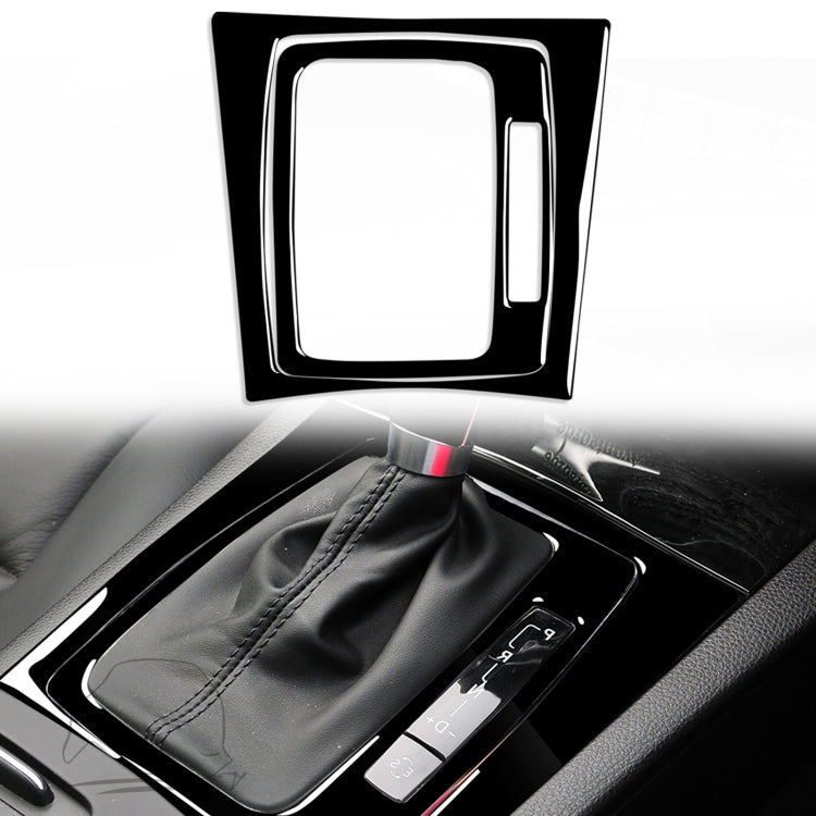 For Mercedes-Benz W204 C-class 2007-2013 Car Right Drive Gear Panel Decorative Sticker Set (Black) - Car Interior Mouldings by buy2fix | Online Shopping UK | buy2fix