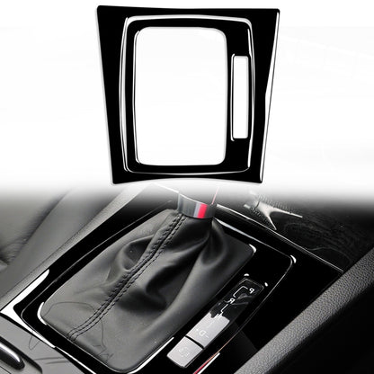 For Mercedes-Benz W204 C-class 2007-2013 Car Right Drive Gear Panel Decorative Sticker Set (Black) - Car Interior Mouldings by buy2fix | Online Shopping UK | buy2fix