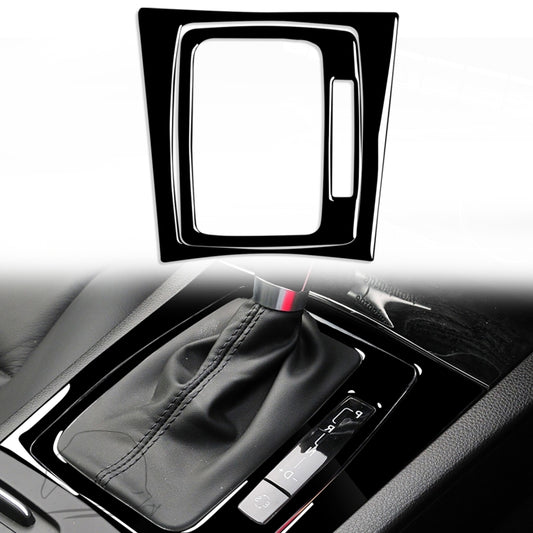 For Mercedes-Benz W204 C-class 2007-2013 Car Right Drive Gear Panel Decorative Sticker Set (Black) - Car Interior Mouldings by buy2fix | Online Shopping UK | buy2fix