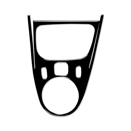 Car Left Drive Central Gear Panel Decorative Sticker For Mercedes-Benz Smart 2016-2021 (Black) - Car Interior Mouldings by buy2fix | Online Shopping UK | buy2fix