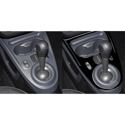 Car Left Drive Central Gear Panel Decorative Sticker For Mercedes-Benz Smart 2016-2021 (Black) - Car Interior Mouldings by buy2fix | Online Shopping UK | buy2fix