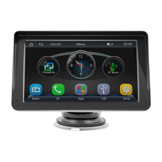 B5300 7 inch Wireless CarPlay Car Bluetooth MP5 Player, Support Mobile Phone Interconnection with Remote Control by buy2fix