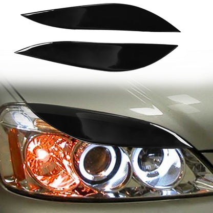 Pair Car Lamp Eyebrow Soft Decorative Sticker for Honda Civic 2001-2003 (Black) - Lamp Decoration by buy2fix | Online Shopping UK | buy2fix