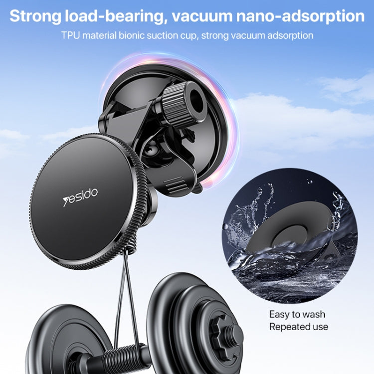 Yesido C177 Mini Suction Cup Type Magsafe Magnetic Car Holder - Universal Car Holders by Yesido | Online Shopping UK | buy2fix