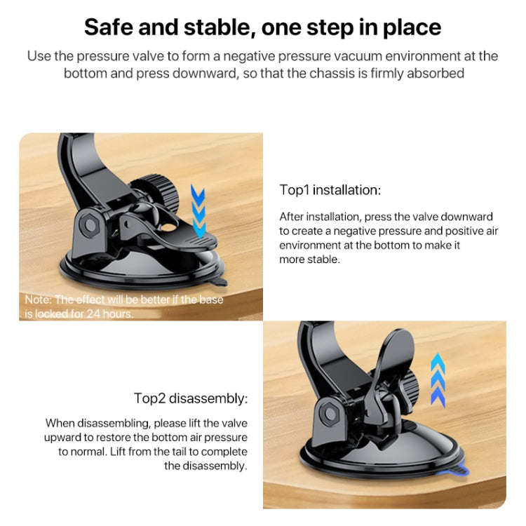 Yesido C177 Mini Suction Cup Type Magsafe Magnetic Car Holder - Universal Car Holders by Yesido | Online Shopping UK | buy2fix
