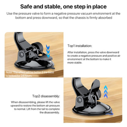 Yesido C177 Mini Suction Cup Type Magsafe Magnetic Car Holder - Universal Car Holders by Yesido | Online Shopping UK | buy2fix
