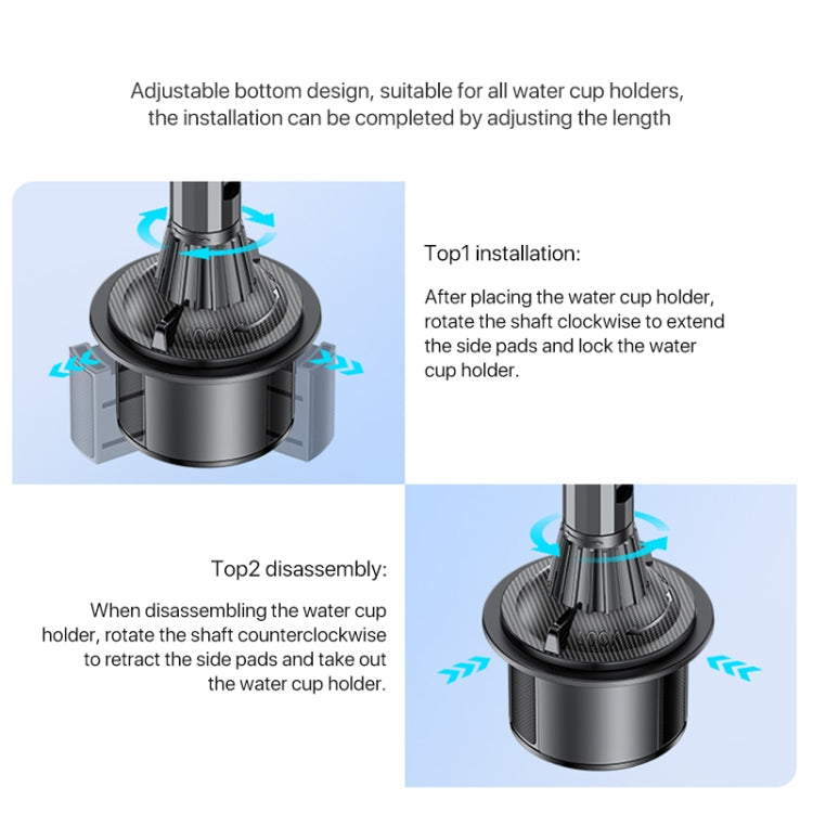 Yesido C200 Magsafe Magnetic Adjustable Car Cup Holder Using Phone Bracket - Universal Car Holders by Yesido | Online Shopping UK | buy2fix