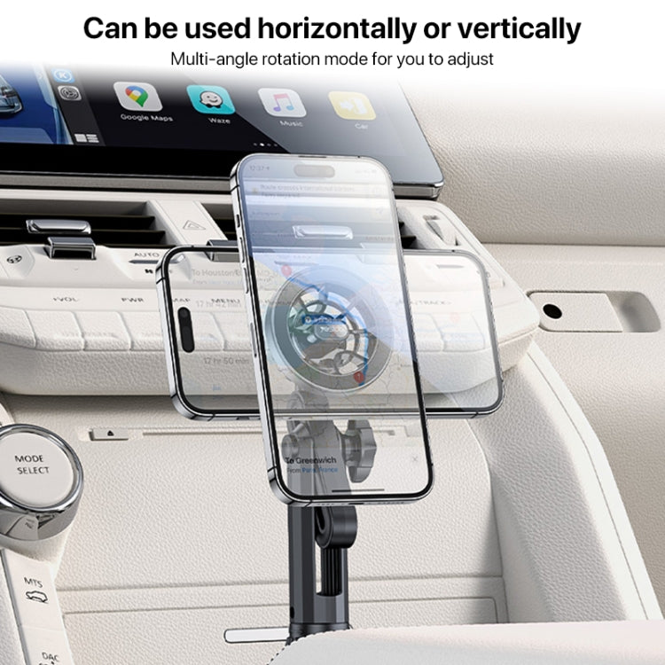 Yesido C200 Magsafe Magnetic Adjustable Car Cup Holder Using Phone Bracket - Universal Car Holders by Yesido | Online Shopping UK | buy2fix