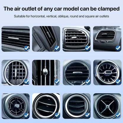 Yesido C242 Adjustable Car Air Vent Mechanical Phone Clip Holder - Universal Car Holders by Yesido | Online Shopping UK | buy2fix