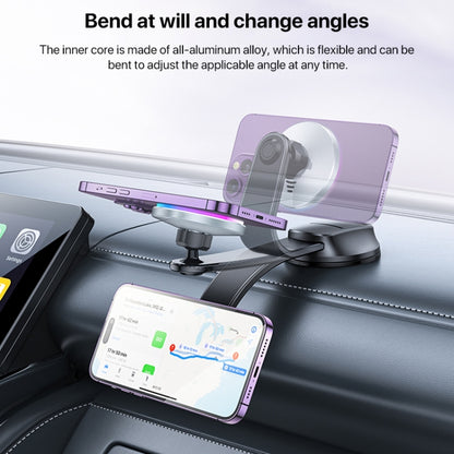 Yesido C292 15W Magnetic Suction Wireless Charging Car Holder - Wireless Charger Holders by Yesido | Online Shopping UK | buy2fix